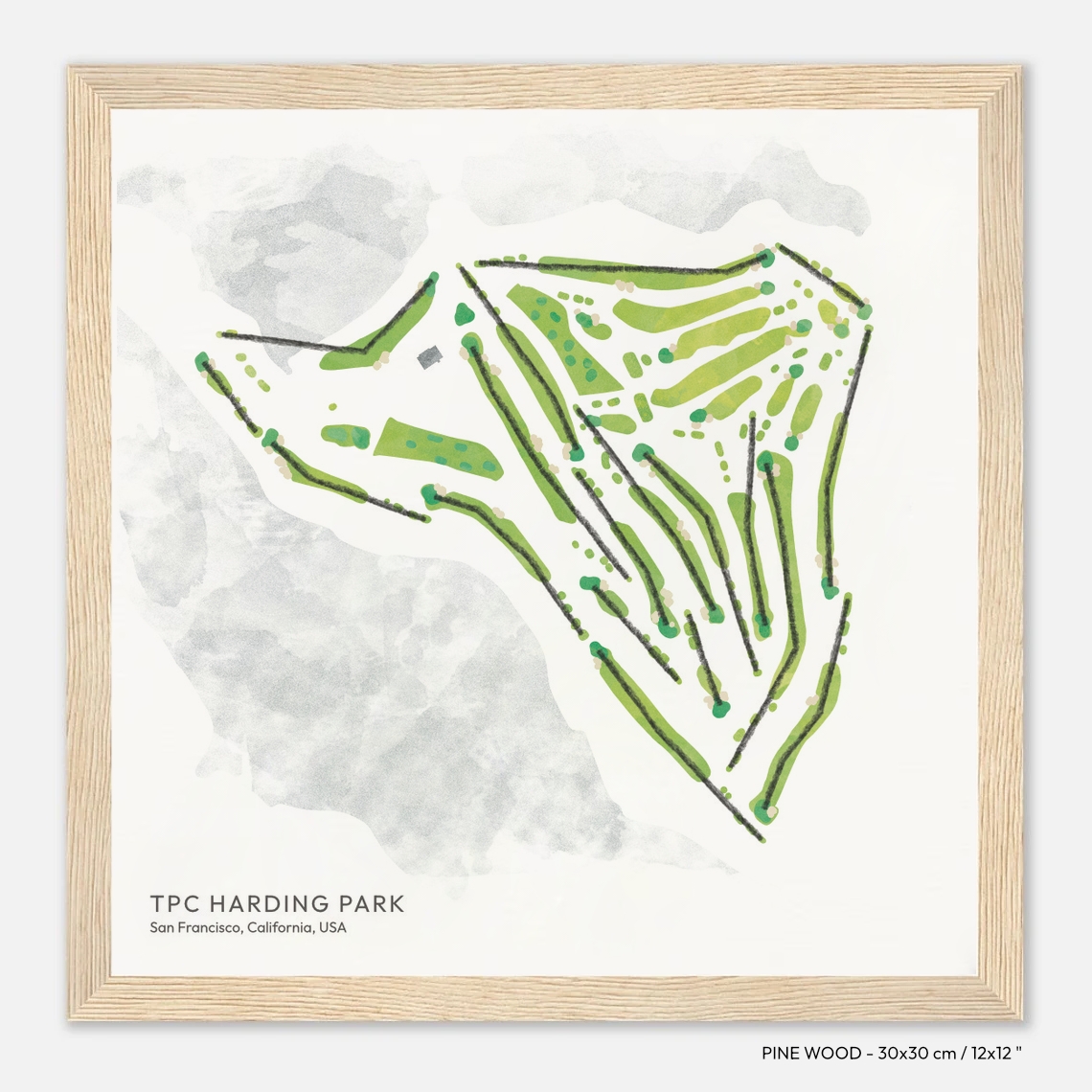 golf gift idea, souvenir, golf course tranquility, TPC Harding Park