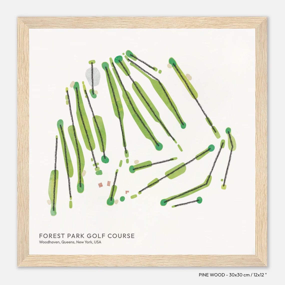 golf gift idea, souvenir, golf course memories, Forest Park Golf Course