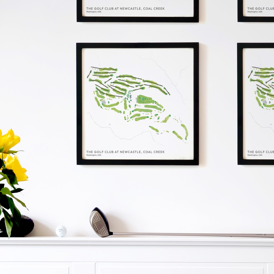 golf gift idea, souvenir, golf course triumphs, The Golf Club at Newcastle, Coal Creek Course