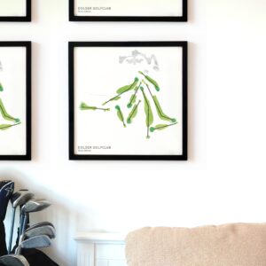 golf gift idea, souvenir, golf course charm, Dolder Golfclub