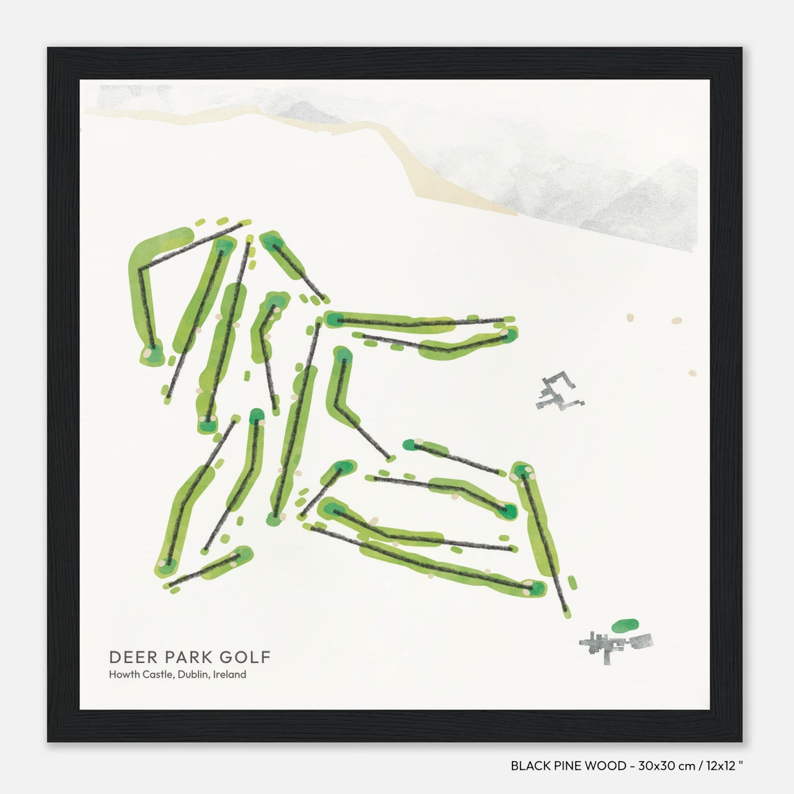 golf gift idea, souvenir, premium golf prints, Deer Park Golf