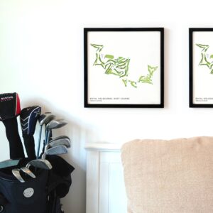 golf gift idea, souvenir, golf travel keepsake items, Royal Melbourne, West Course